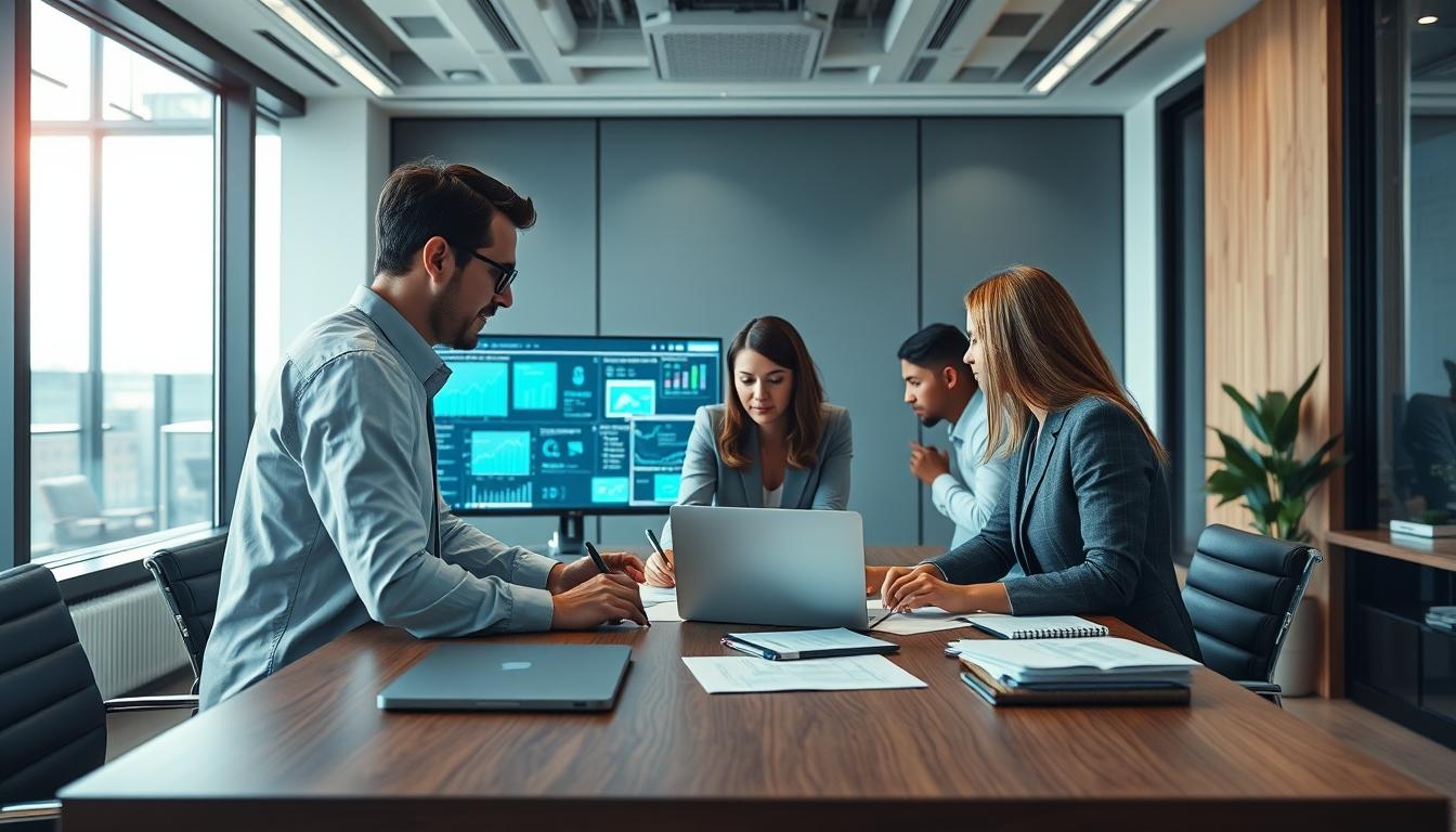 Business data analysis and visualization systems